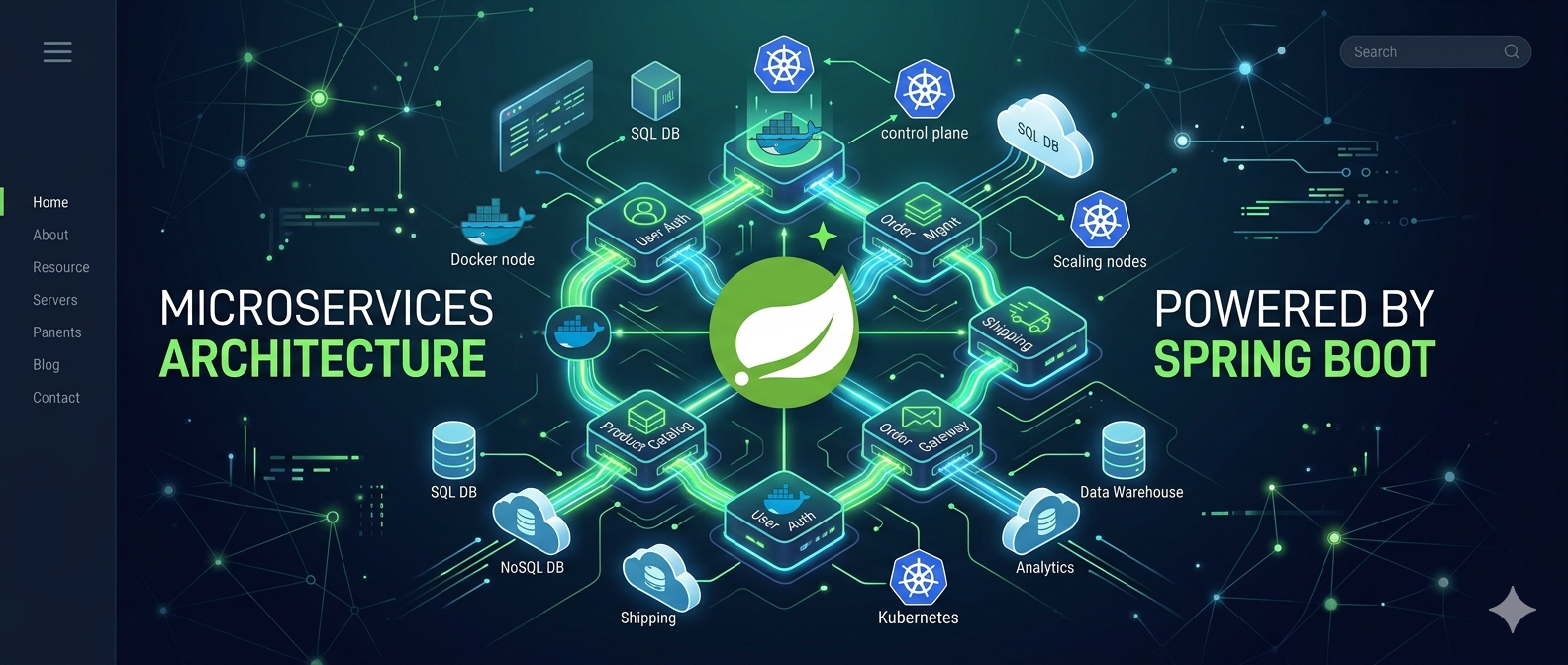 Enterprise Backends Infrastructure Image